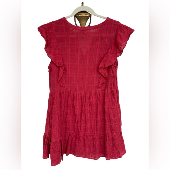 Sonoma red boho dress size L - Picture 3 of 7